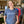 navy eastbound script t-shirt tri-blend material