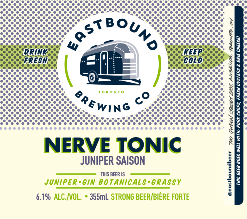Eastbound Brewing Co. Nerve Tonic Juniper Saison